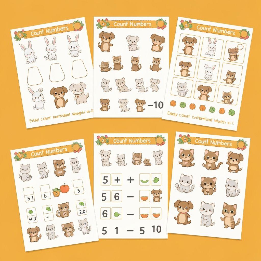 Counting Critters 1-20
