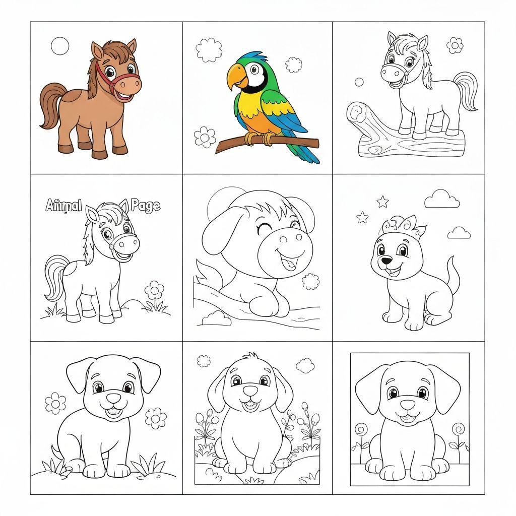 Creative Coloring Pages